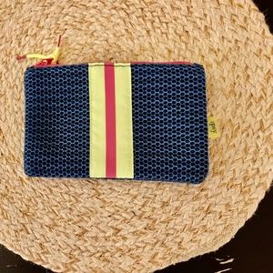 💙💗 Ipsy Blue/Yellow/Pink Mesh Makeup Bag